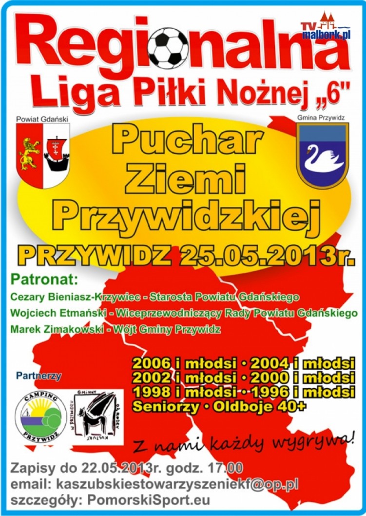 Przywidz: Zaprasza na Piłkarskie Święto - 25.05.2013