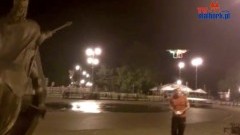 Malbork: Kościuszki Nocą - Testy Białego 24 TvMalbork.pl - DJI PHANTOM GoPro HD Hero 3 - 05.06.2013