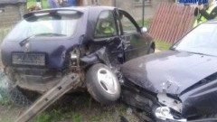 NOWY DWÓR: AUTO UDERZYŁO W NICH ZANIM ZDĄŻYLI WYJECHAĆ  NA DROGĘ - 06.06.2013