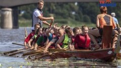 Malbork: XII Międzygimnazjalny Wyścig Smoczych Łodzi - 24.06.2013