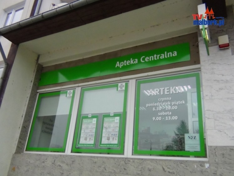 Sztum: Apteka Centralna - 17.07.2013