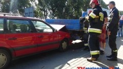 ZDERZENIE CZTERECH SAMOCHODÓW NA MOŚCIE W MALBORKU - 26.08.2013
