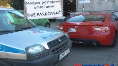MIEJSCE PARKINGOWE AMBULANSU DLA TOYOTY ? MALBORK - 03.10.2013