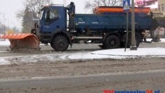 TRUDNE WARUNKI ATMOSFERYCZNE NA DROGACH MALBORKA - 17.01.2014