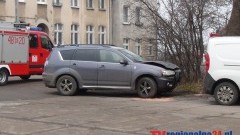 KOLIZJA PRZY POWIATOWYM URZĘDZIE PRACY W MALBORKU – 28.02.2014