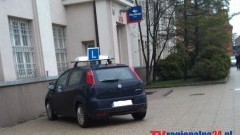 NAUKA "Ł"AMANIA PRZEPISÓW DROGOWYCH W MALBORKU NA UL.DWORCOWEJ - 25.03.2014