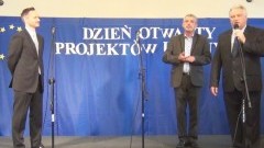 DZIEŃ OTWARTY PROJEKTÓW UNIJNYCH. JAROSŁAW WAŁĘSA PRZYBYŁ DO NOWEGO STAWU NA ZAPROSZENIE WŁODARZA MIASTA - 11.05.2014