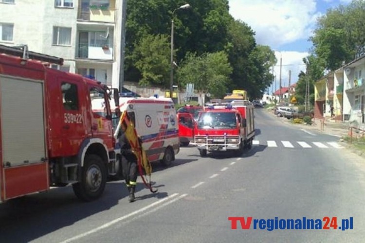 TRZY OSOBY POSZKODOWANE W KOLIZJI W DZIERZGONIU   -  19.05.2014