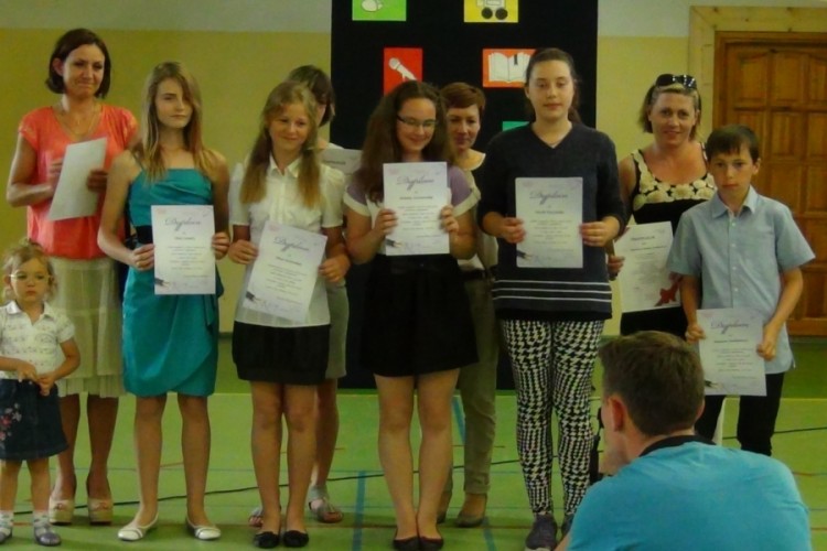 SPOTKANIE LAUREATÓW ZS 2 W MALBORKU ROKU SZK. 2013/2014 - 11.06.2014