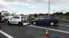  6 OSÓB POSZKODOWANYCH W KARAMBOLU W JAZOWEJ – 22.06.2014