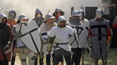 PIĘTNASTA ŻYWA LEKCJA HISTORII W MALBORSKIEJ TWIERDZY ZAKOŃCZONA. XV OBLĘŻENIE MALBORKA FOTORELACJA