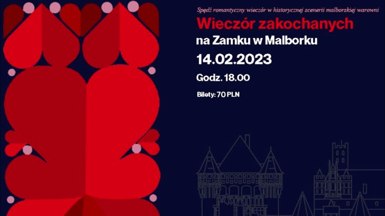 Malbork. Spędź romantyczny wieczór w historycznej scenerii krzyżackiej…