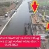 Most obrotowy w Nowakowie zobacz postęp prac. II etap drogi wodnej łączącej&#8230;