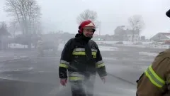 Malbork. Strażacy pożegnali dowódcę JRG kpt. Andrzeja Lewna. Wideo&#8230;