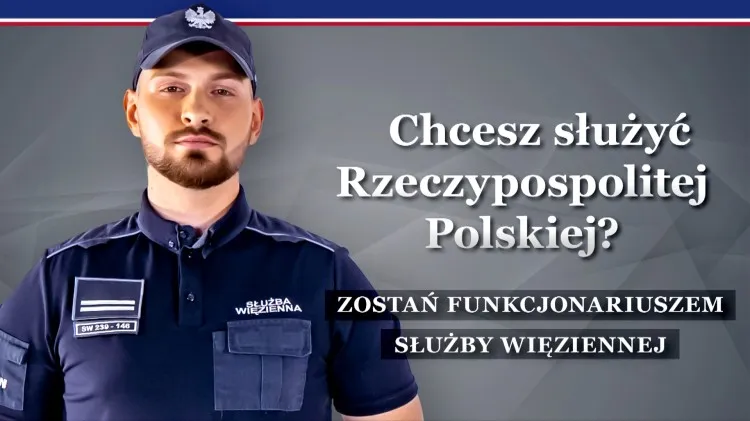 Zostań funkcjonariuszem Służby Więziennej – trwa nabór.