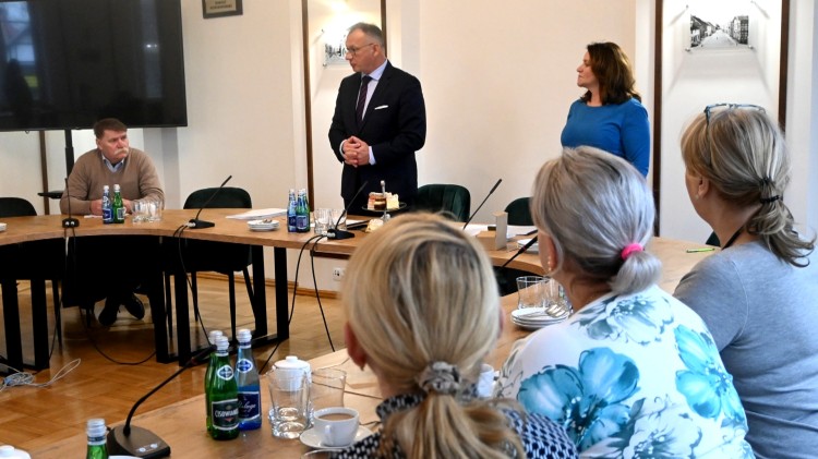 Nowy Dwór Gdański. Posiedzenie Powiatowej Rady Rynku Pracy.