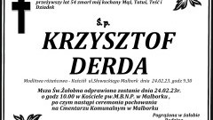 Zmarł Krzysztof Derda. Żył 54 lata.