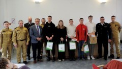 Nowy Dwór Gdański. Znamy laureatów powiatowych eliminacji konkursu wiedzy pożarniczej.
