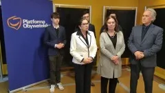 Malbork. Konferencja prasowa z udziałem Małgorzaty Kidawy-Błońskiej,&#8230;