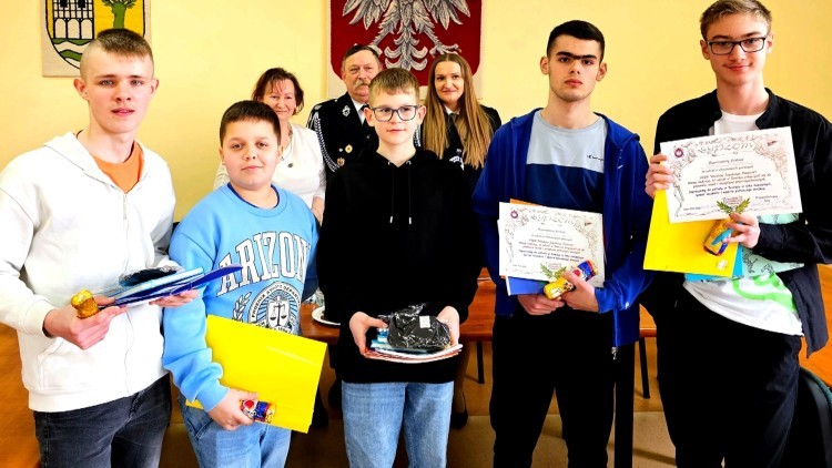 Stare Pole. Znamy laureatów gminnych eliminacji turnieju pożarniczego dla dzieci i młodzieży.
