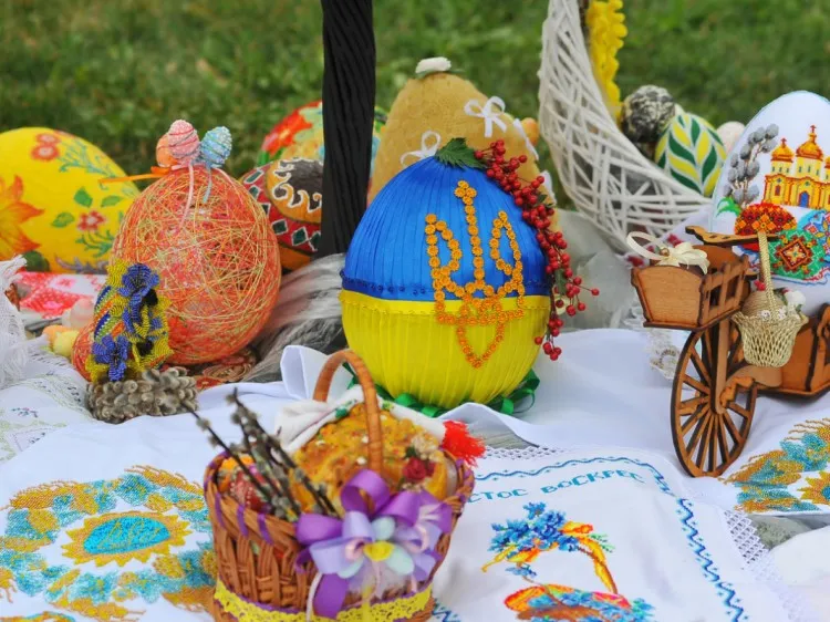 Malbork. Wielkanoc uchodźców z Ukrainy.