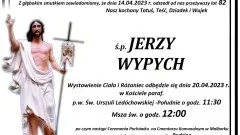Zmarł Jerzy Wypych. Miał 82 lata.