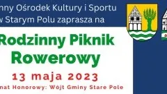 Stare Pole. W maju odbędzie się Rodzinny Piknik Rowerowy. Szczegóły&#8230;