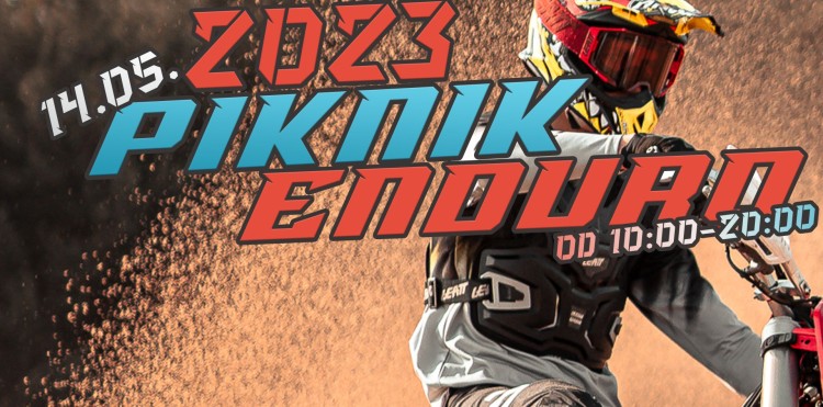 Powiat sztumski. Piknik Enduro w Gościszewie. Szczegóły na plakacie.