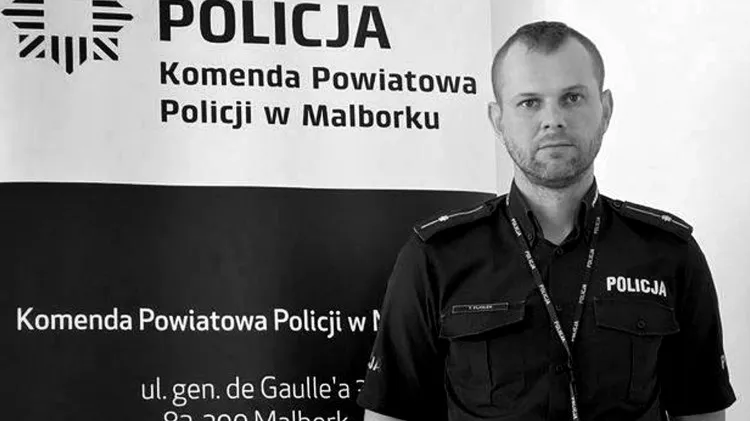 Malbork. Na wieczną służbę odszedł mł. asp. Tristan Fijołek. 