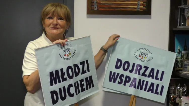 Założycielka Uniwersytetu Trzeciego Wieku w Malborku Teresa Żelazo&#8230;