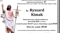 Zmarł Ryszard Kimak. Miał 67 lat.