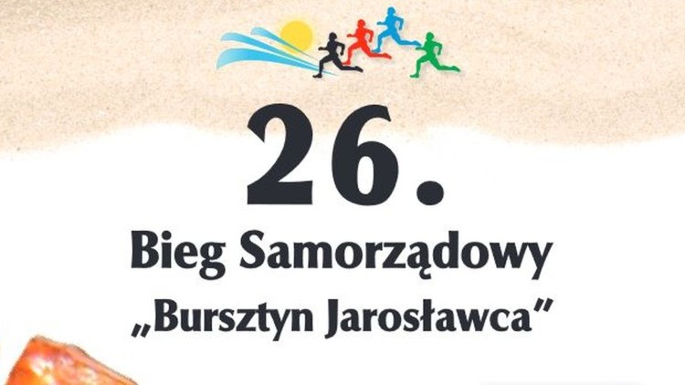 Zaproszenie do Ogólnopolskiego Biegu Samorządowego „Bursztyn Jarosławca”.