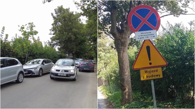 Malbork. Ogromne problemy z parkowaniem i przejazdem ulicą Parkową obok…