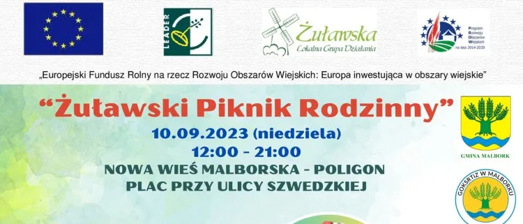 Gmina Malbork zaprasza na Żuławski Piknik Rodzinny oraz Bieg i Marsz&#8230;