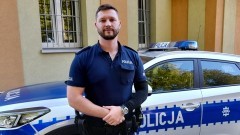 Sztum. Policjant po służbie zatrzymał sprawcę licznych kradzieży sklepowych.