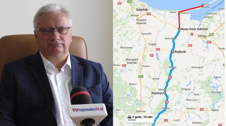 Droga krajowa nr 55 - teraz remont, wkrótce przebudowa? Burmistrz Nowego…