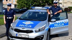 Malbork. Policjanci pilotowali auto z rodzącą kobietą.