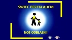 Malbork. Ruszyła policyjna akcja Świeć przykładem – noś odblaski!