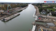 Postęp prac na II etapie budowy drogi wodnej łączącej Zalew Wiślany z Zatoką Gdańską - październik 2023 [foto , wideo]