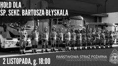 Pamięci Bartosza Błyskala – tragicznie zmarłego strażaka. Dzisiaj zawyją syreny w całym kraju.