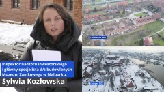 Przedzamcze Zamku Malbork: Przebudowa zabytkowych budynków gospodarczych – listopad 2023 [wideo, zdjęcia]