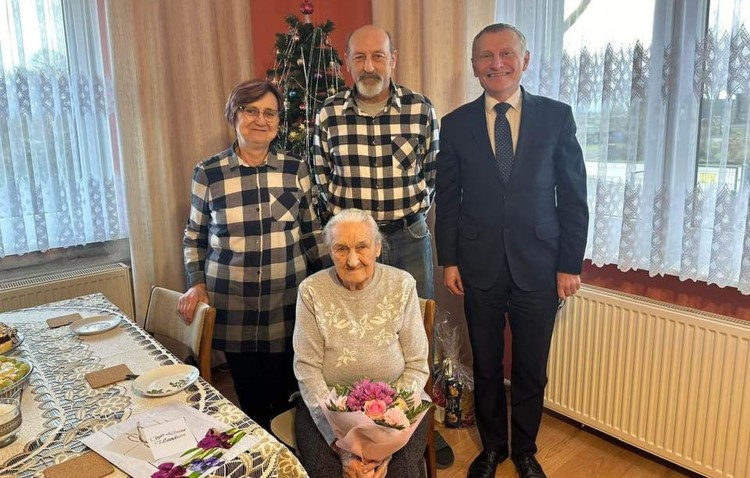 Nowy Dwór Gdański. 96. urodziny Heleny Gąsiorek.