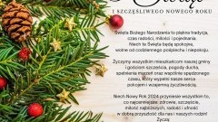 Świąteczno – noworoczne życzenia Wójta Gminy Sztutowo i Przewodniczącego Rady.