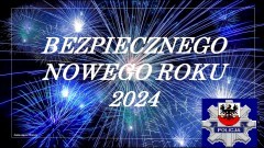 Malbork. Policjanci apelują o rozwagę na drogach w Sylwestra i Nowy Rok.