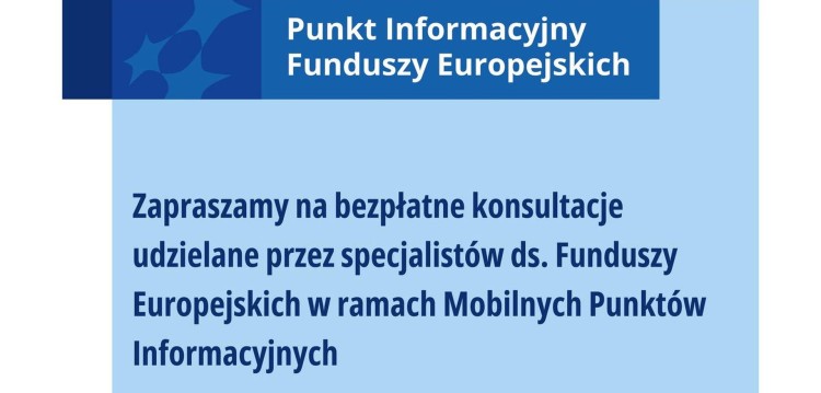Nowy Dwór Gdański. Zaproszenie na bezpłatne konsultacje ds. Funduszy Europejskich.