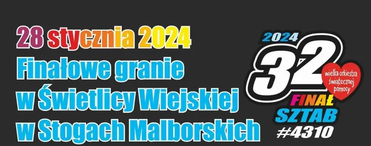 32. Finał WOŚP w Gminie Malbork.