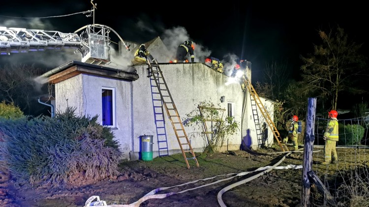 Powiat sztumski. Potrzebna pomoc w odbudowie domu po pożarze w Nowym Targu.