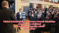 Michał Kołodziejczak w Nowym Dworze Gdańskim rozmawiał z rolnikami. Zobacz pełne nagranie wideo - 10.02.2024