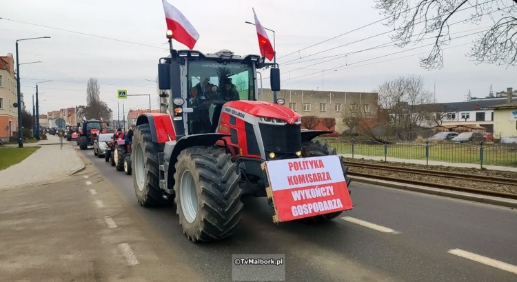 Powiat sztumski. We wtorek Ogólnopolski Protest Rolników i utrudnienia w ruchu drogowym na DK55 i DW517.