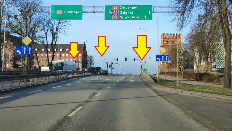 DK22 i 55. Poprawa bezpieczeństwa na przejściach dla pieszych.